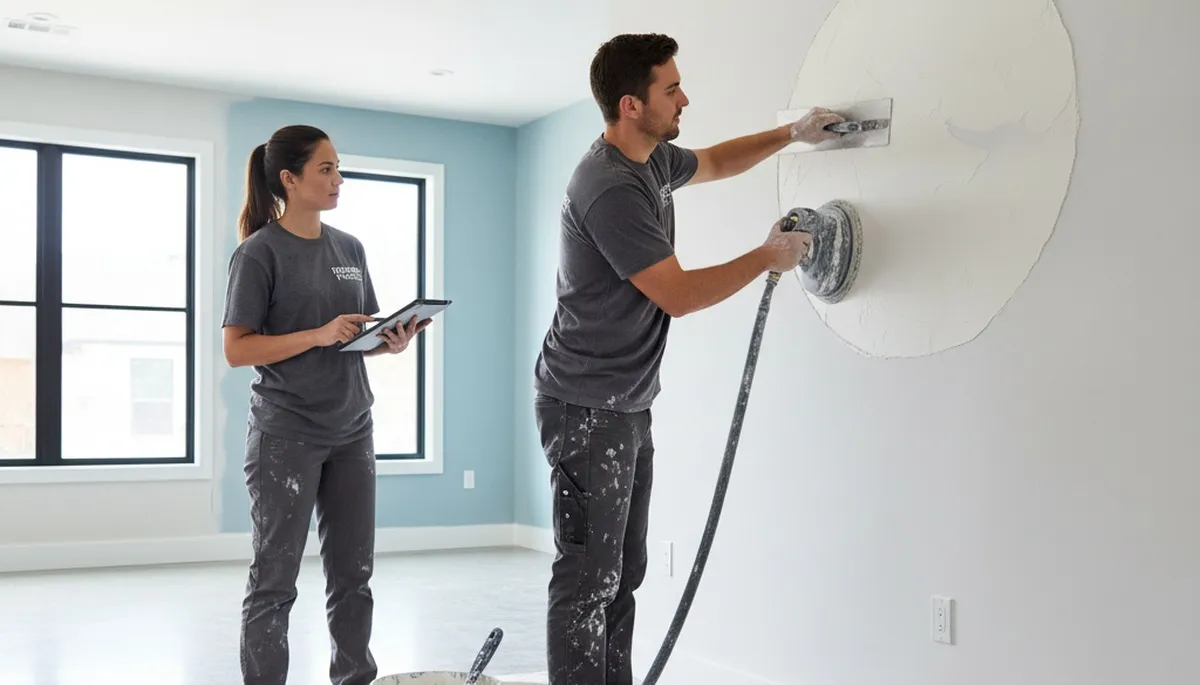 Professional drywall repair and wall restoration by house painters in Spokane, WA