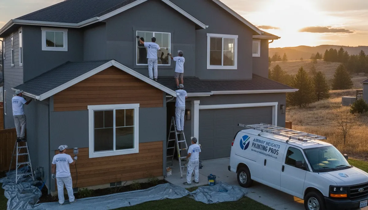 Professional house painting service in Spokane, WA for exterior and interior homes