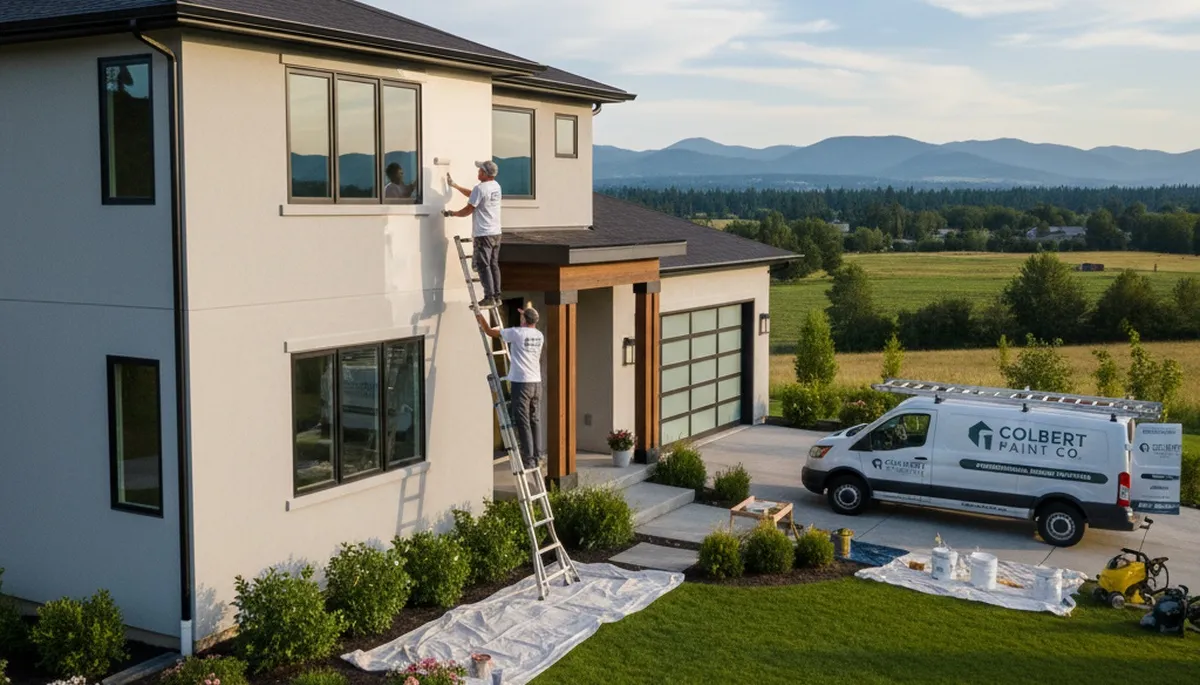 Professional house painting services in Spokane, WA for residential interior and exterior projects