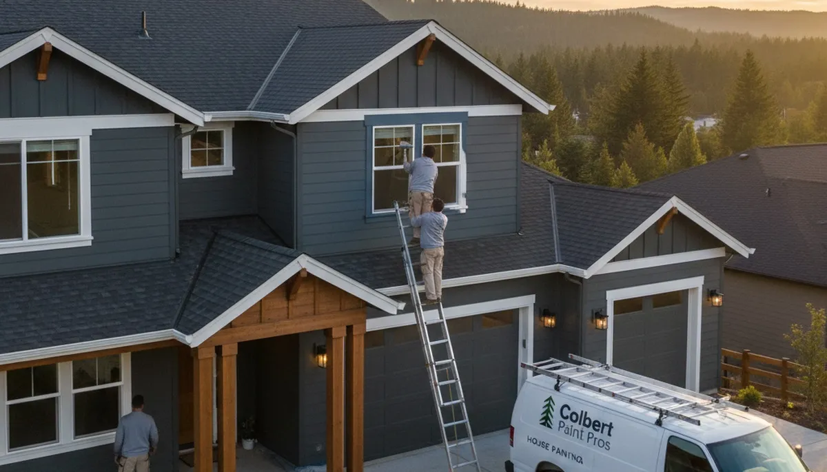 Professional house painting service in Spokane, WA by Painters Spokane WA