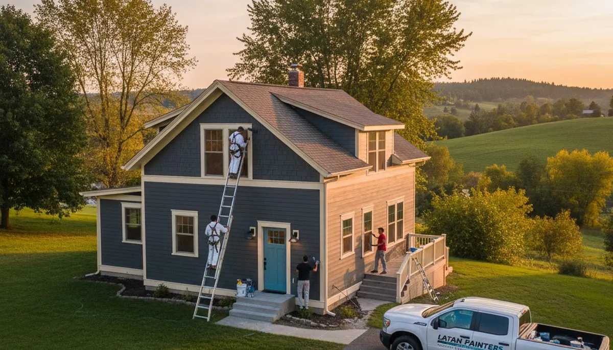 Professional house painters in Spokane WA providing expert exterior and interior painting services