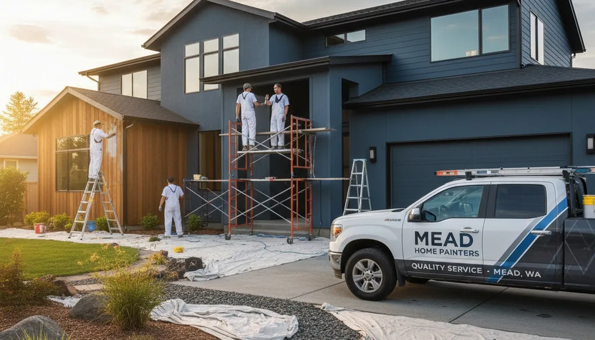 Spokane, WA house painting service by professional painters for interior and exterior home projects