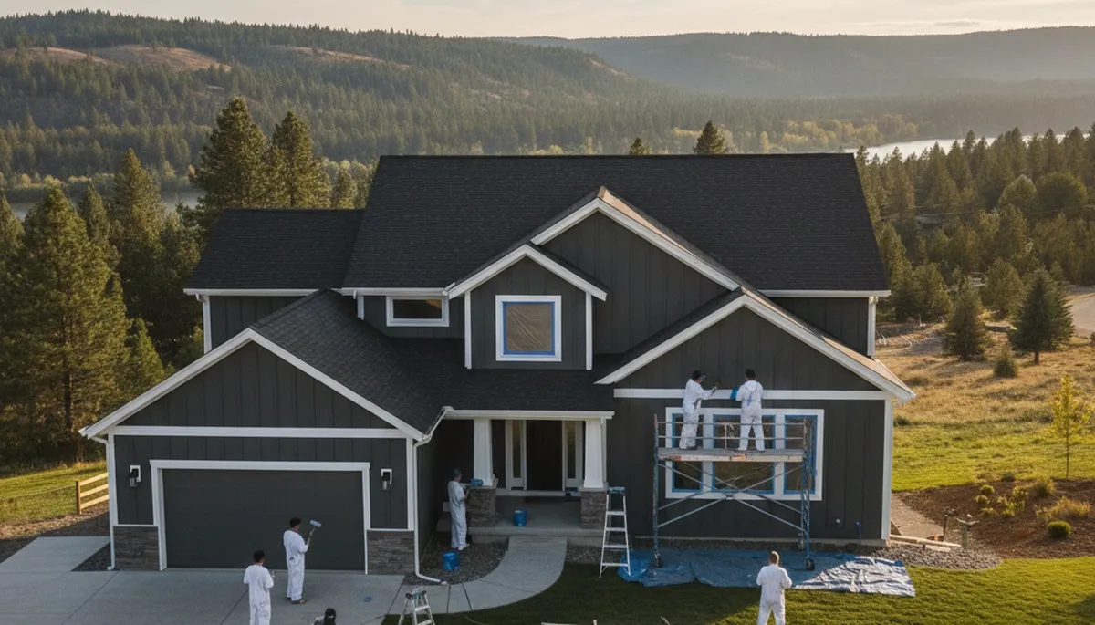 Professional house painters in Spokane WA providing expert exterior painting services