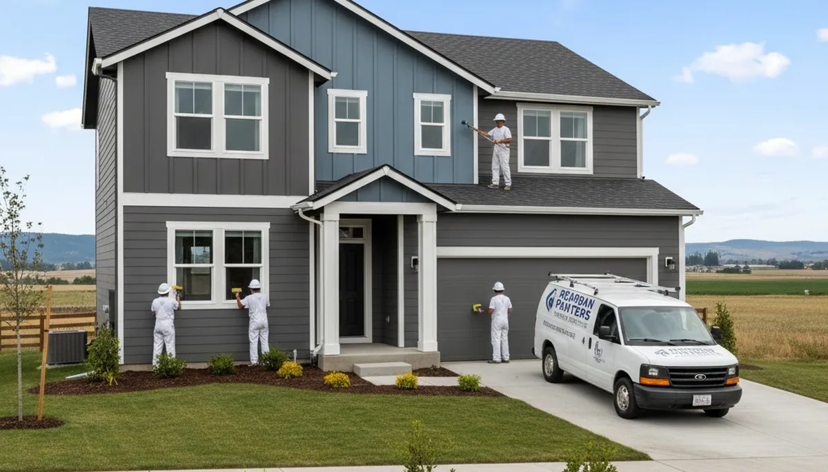 Professional house painters in Spokane WA providing expert home exterior and interior painting services
