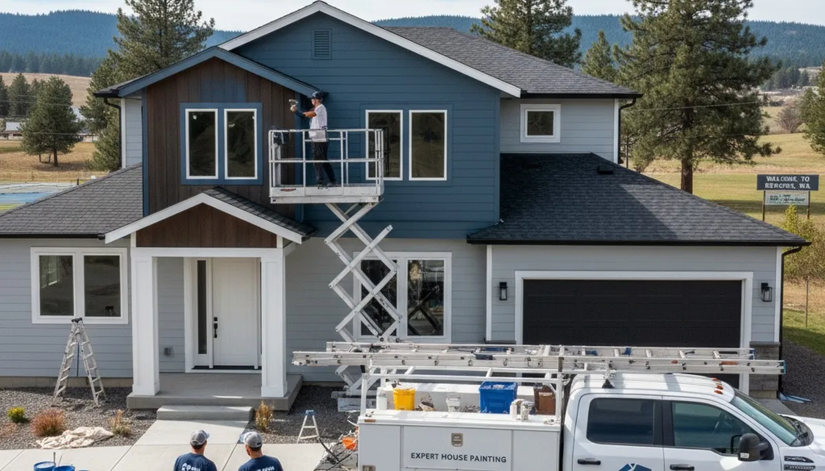 Professional house painters in Spokane WA providing expert residential painting services