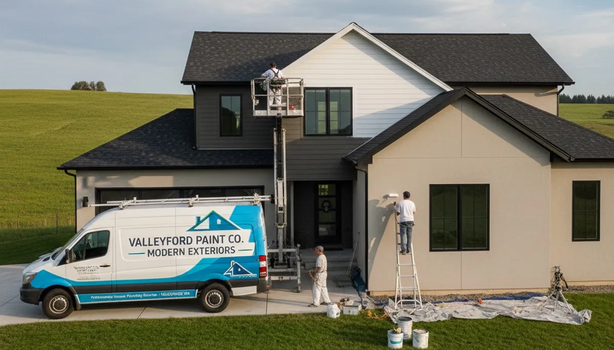 Professional house painters in Spokane WA providing exterior home painting services