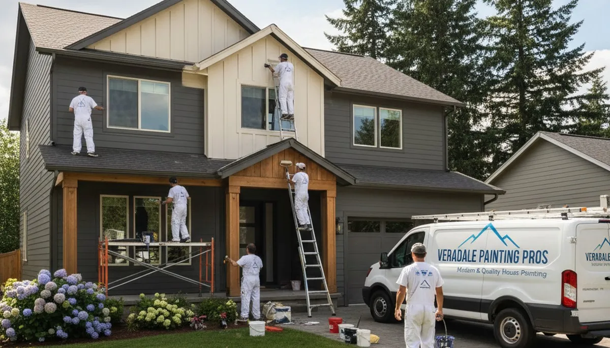 Professional house painters providing exterior painting services in Spokane WA homes